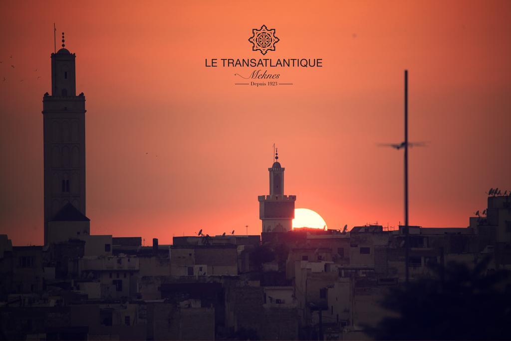 Hotel Transatlantique Meknesz Kültér fotó