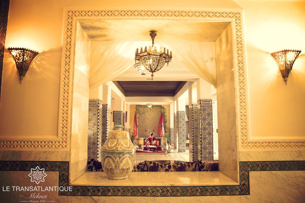 Hotel Transatlantique Meknesz Kültér fotó